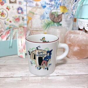 Vintage Shenango China Peter Peter Pumpkin Eater Kid’s Mug Cup Nursery Rhyme 80s